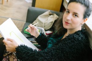 Надя Демкина художник Как рисовать в путешествии Интервью Катя Осина художник | Nadin Piter Надин Питер блог Нади Демкиной 
